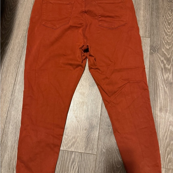 a.n.a High-Rise Skinny Ankle Pants in Rust - Picture 3 of 4